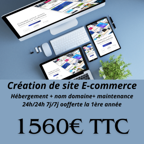 Création de site web E-commerce