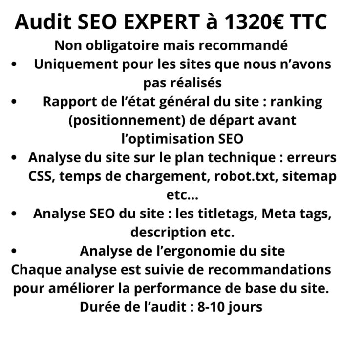 Audit SEO
